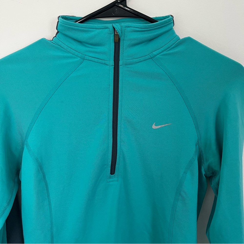 NIKE DRI FIT WOMENS RUNNING QUARTER ZIP JACKET - Picture 7 of 11